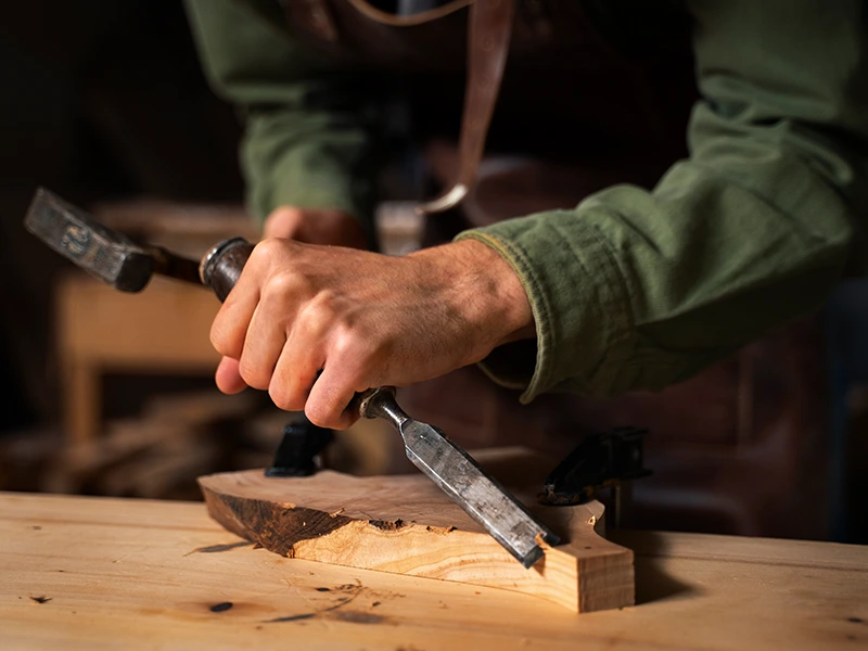 Custom woodwork in Egypt designed for residential and commercial interior spaces